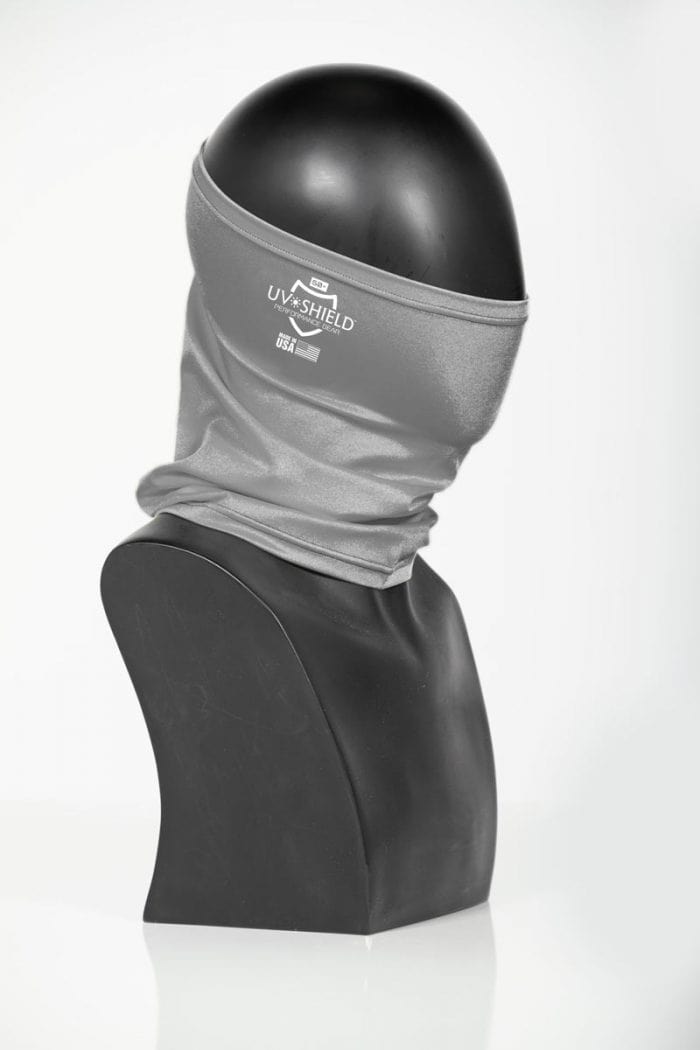 Stormr UV Shield Neck Gaiter Gray