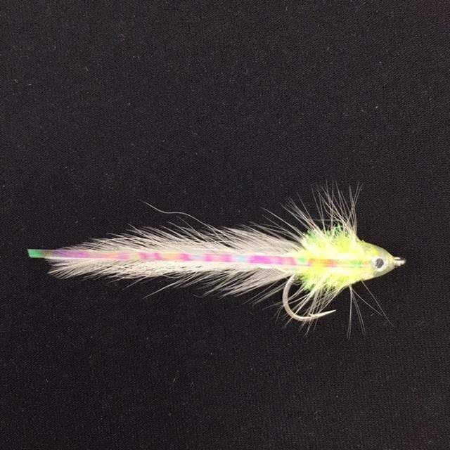 Albie Whore 1/0 / Chartreuse/White/Pearl Scale
