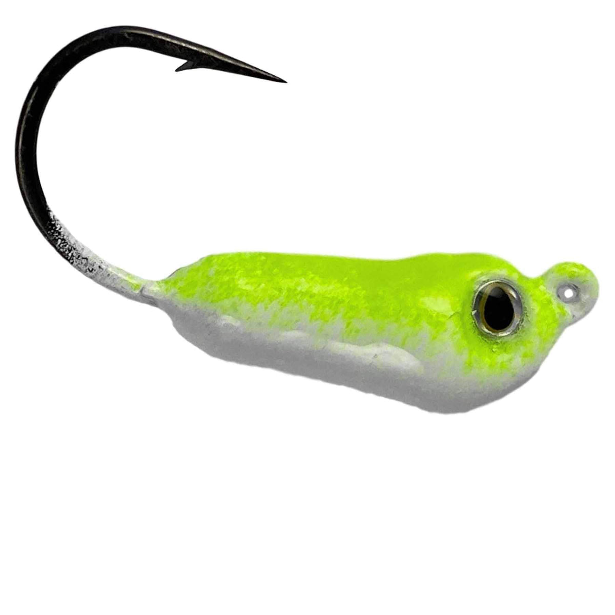 Asylum Jigz Blackfish Bugz Jigs Chartreuse White / 2 oz