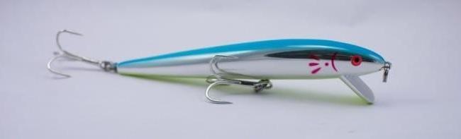Cotton Cordell Red Fin Swimmers 1 oz / Blue/Chrome/Chartreuse