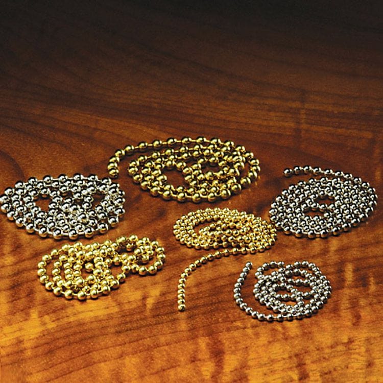 Bead Chain Eyes Small / Silver