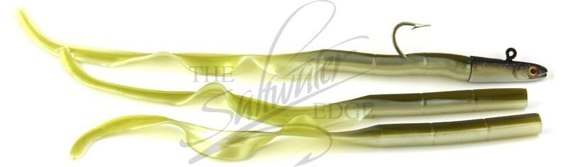 Bill Hurley Swimming Cape Cod Sandeels Olive/White 12" - 1.3oz