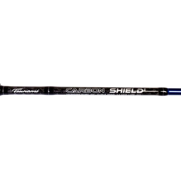 Tsunami Carbon Shield II Slow Pitch Spinning Rods - The Saltwater Edge
