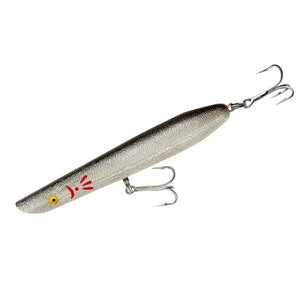 Guppy Pencil Popper 2 oz Round. Used primarily for Striped Bass