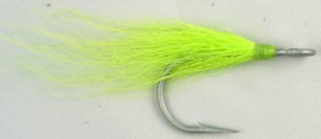 Point Jude Siwash Bucktail Replacement Hooks 4/0 / Chartreuse