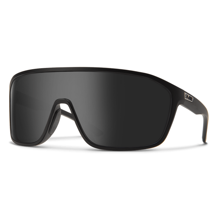 Smith Boomtown Sunglasses Matte Black + Chromapop Black Lens