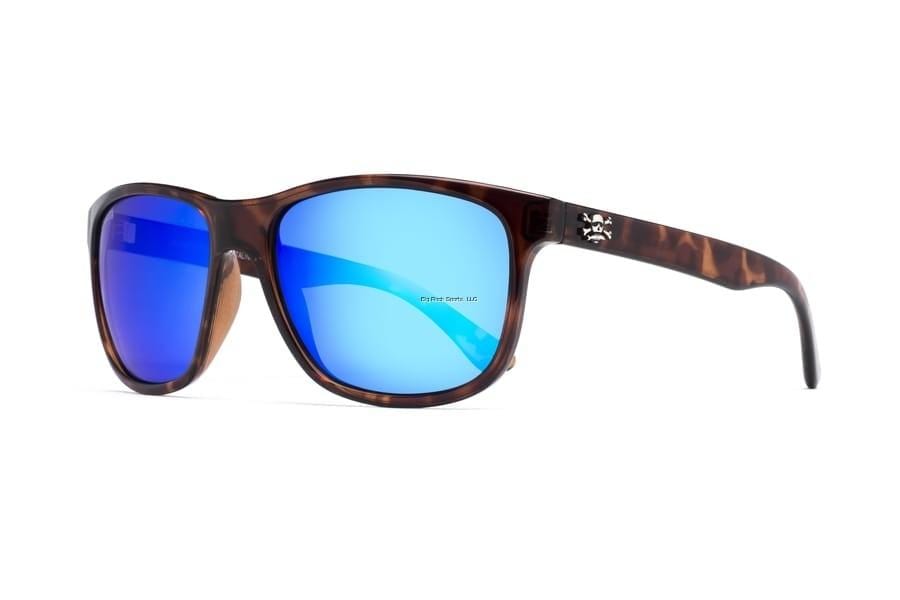 Calcutta Catalina Sunglasses (Tort Frame/Blue Mirror Lens) CT1BMTORT