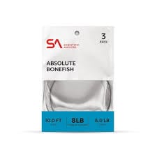 Scientific Anglers Absolute Bonefish Leader-3 Pack