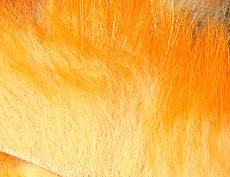 Two Tone Rabbit Flesh Strips Peachy Orange