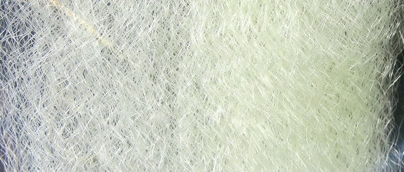 Strung Fuzzy Fiber White