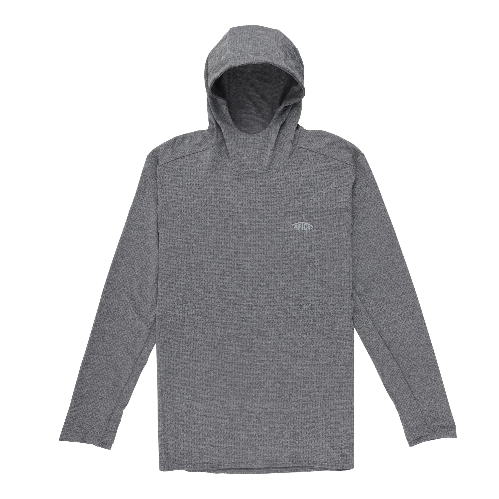 Aftco Rescue HD Sun Protection Hoodie Charcoal Heather / Medium