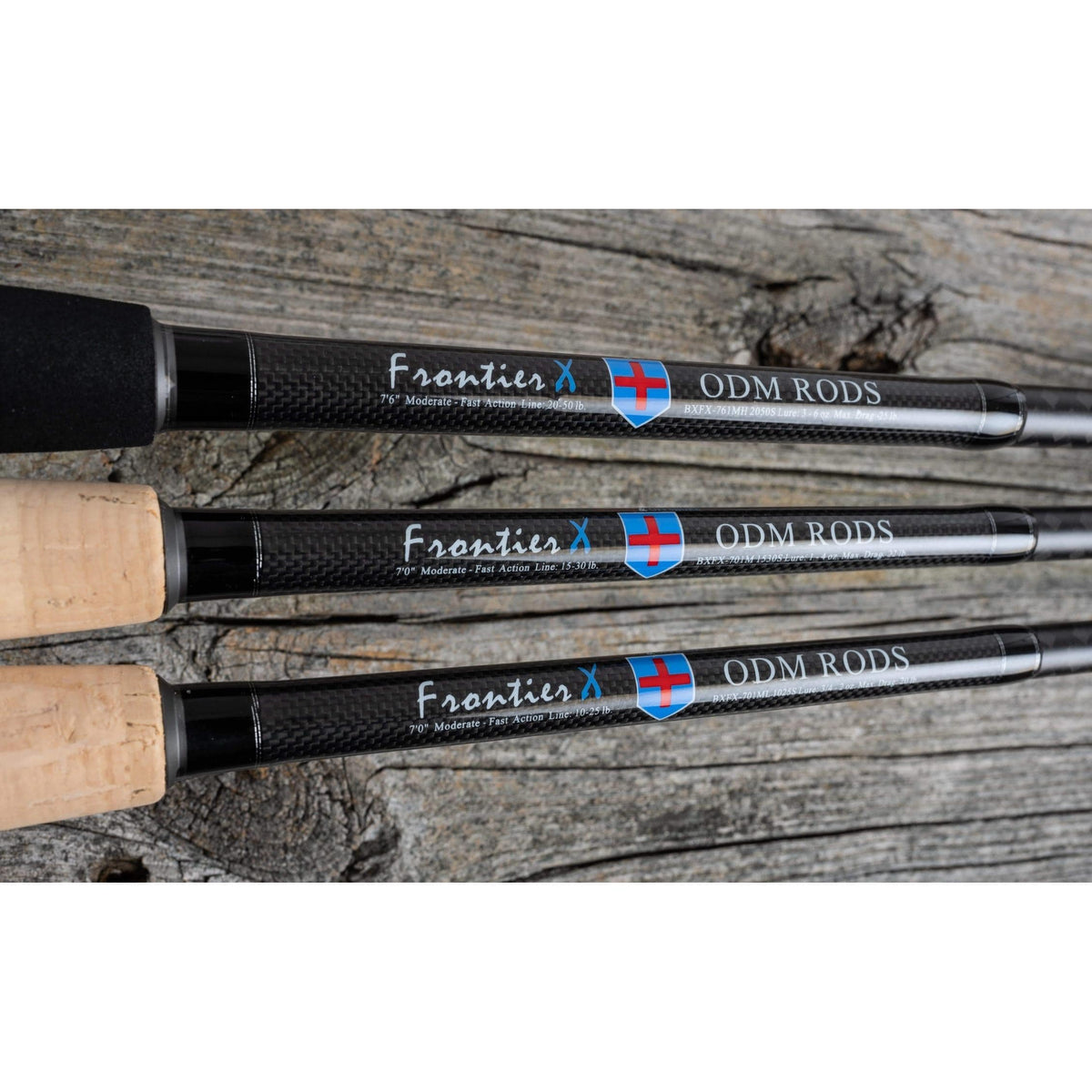 ODM Frontier X Boat Spinning Rods - The Saltwater Edge