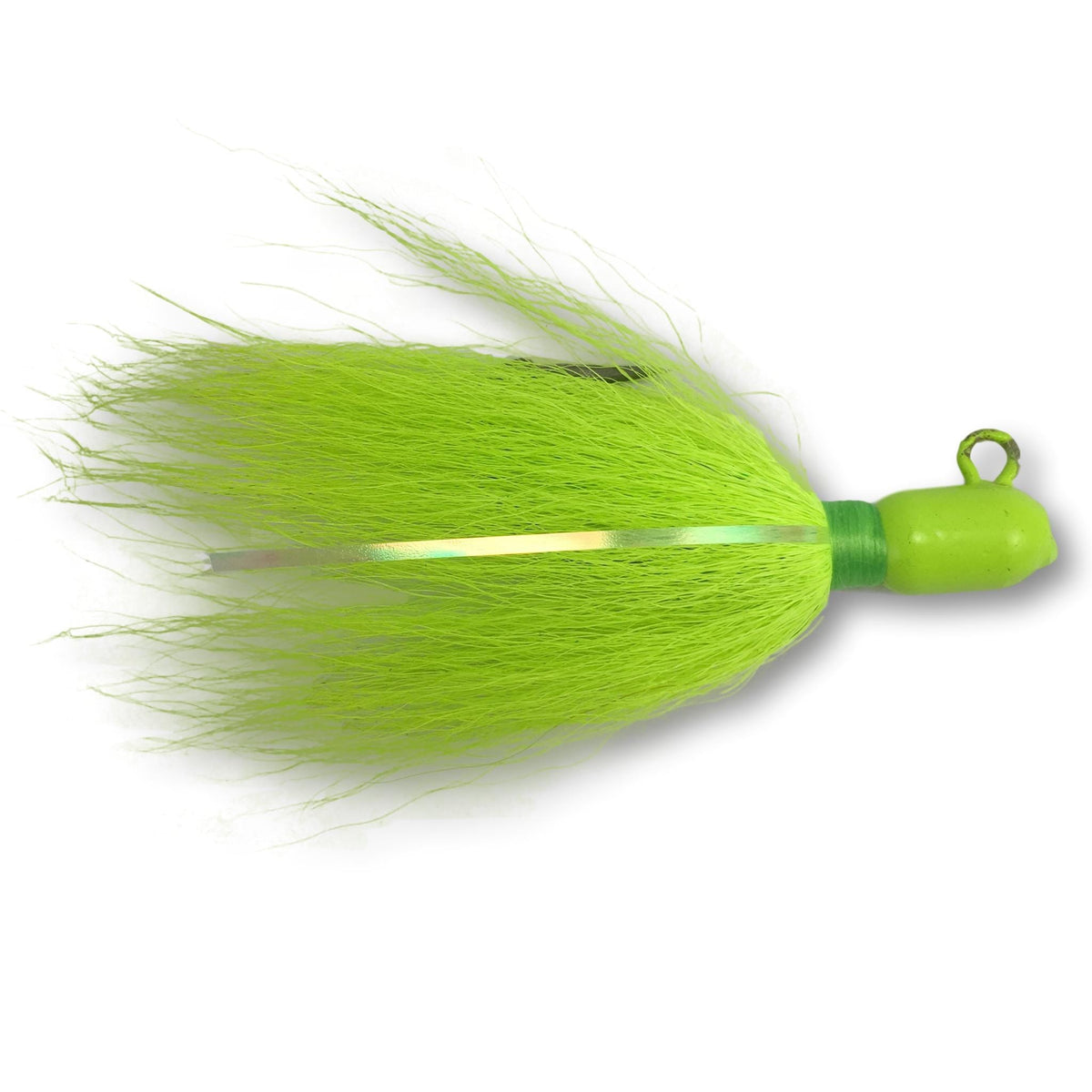 MagicTail Bullet Head Bucktails 1/2oz / Chartreuse