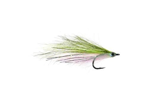 Skok's Mushmouth Mini Fly Chartreuse/Pearl
