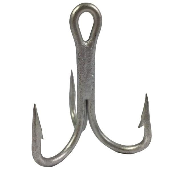 Mustad 9430-DS 5X Strong DuraSteel Treble Hooks - 25 pack - The Saltwater  Edge