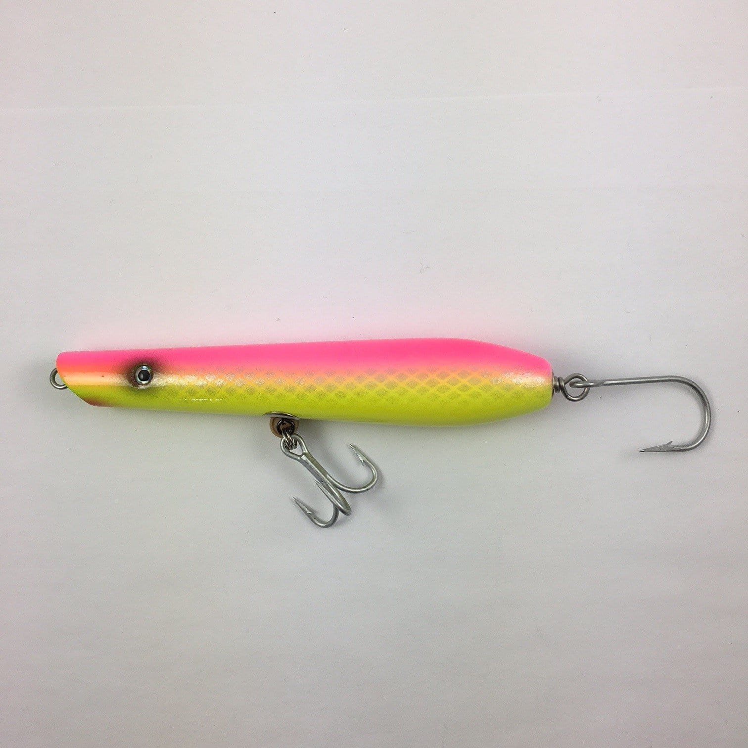 Sporting Wood 2oz Pencil Popper - (Hot Pink/Yellow)