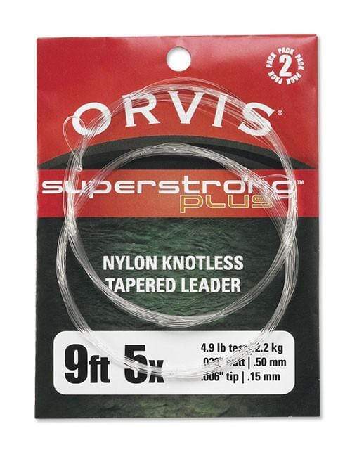 Orvis Super Strong Plus Leaders 2 Pack 9&#39; 16 lb
