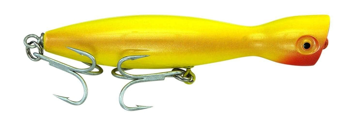 Super Strike Little Neck Poppers 1 1/2 oz / All Yellow