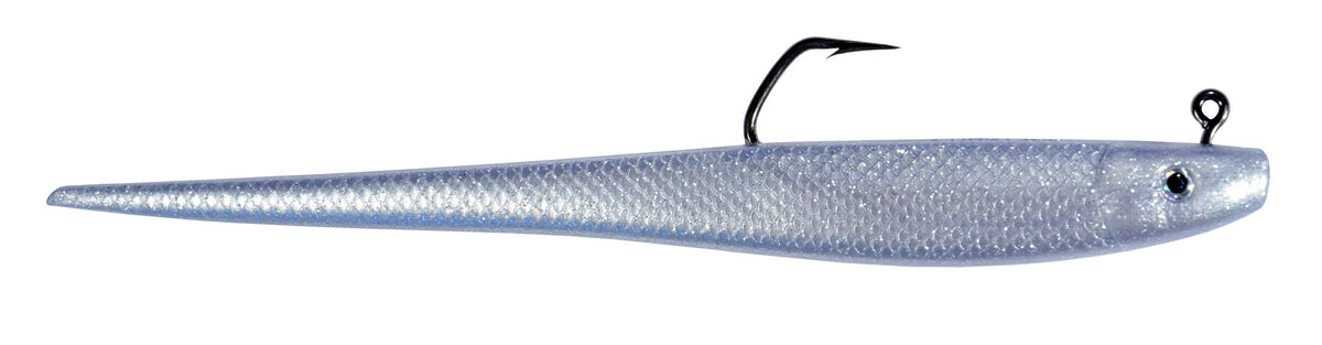 Hogy 9" Pro Tail Eels Silver / 2 oz