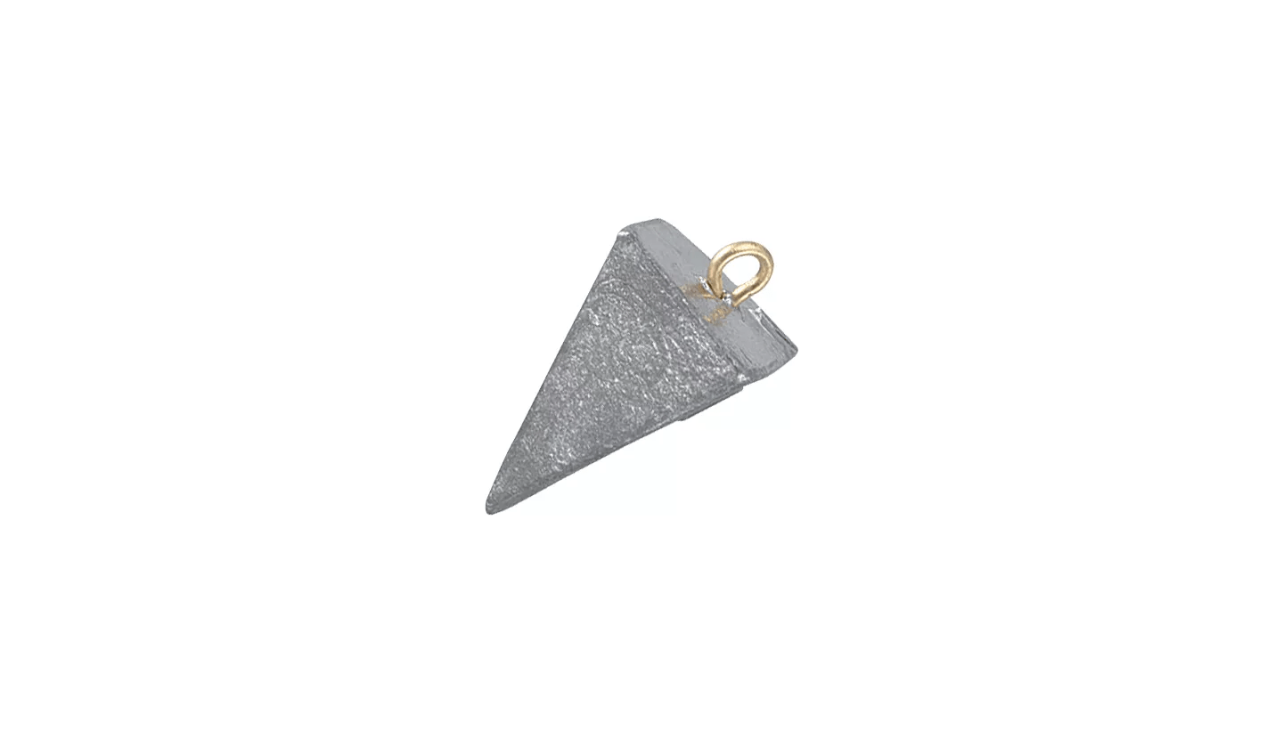 Lead Pyramid Sinkers 1oz