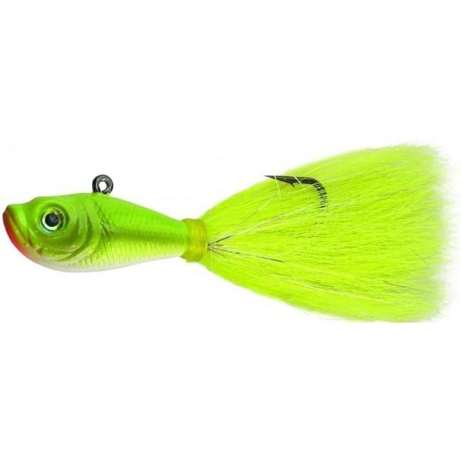 Spro Bucktail Jig 1 oz. Crazy Chartreuse