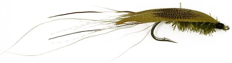 BWC flies UV Olive Shrimp flies for flyfishing Bream EP Whiting Flathead