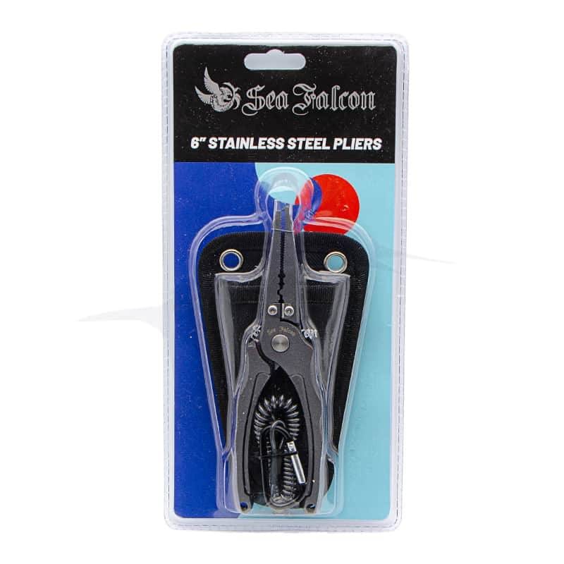 Sea Falcon 6" Stainless Steel Pliers