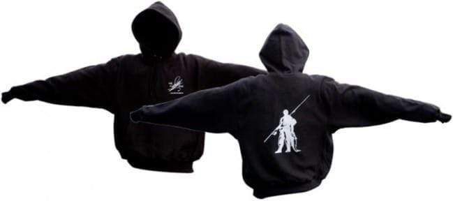 Surfcaster Design Hoody Medium / Black