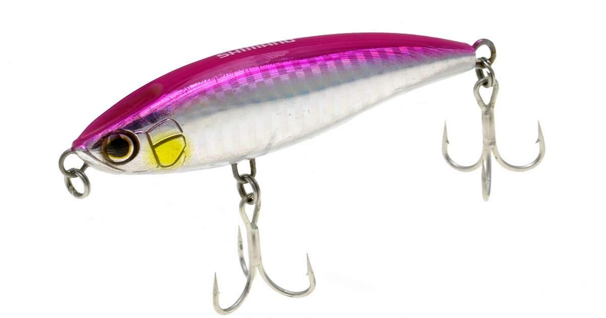 Shimano Coltsniper Twitchbait 80 Hi-Pitch Lures Floating / Pink Silver