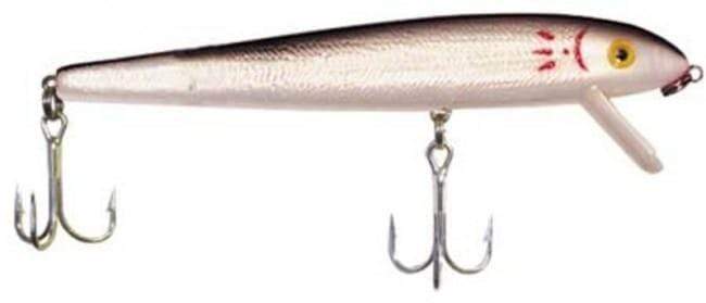 claret red color fishing lure Cotton Cordell Red Fin Lure Black