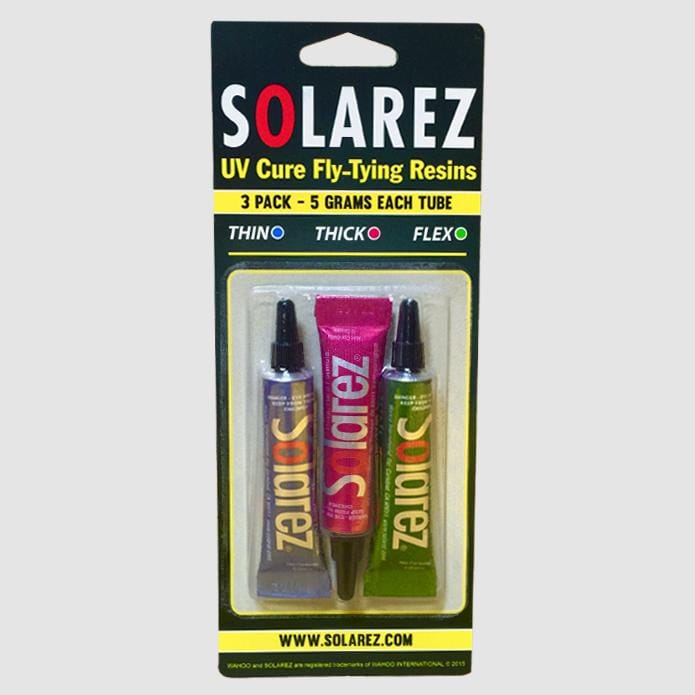Solarez UV Cure Fly Tying Resin 3 Pack