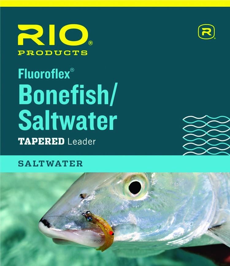 RIO Fluoroflex Steelhead/Salmon Fluorocarbon Tapered Leader - FishUSA