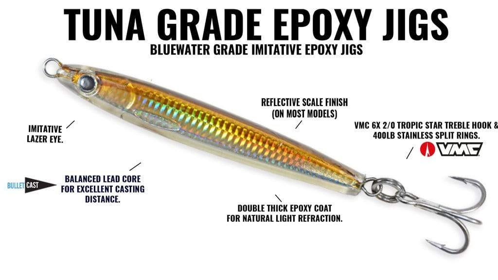 best 2 part epoxy for fishing lures Hogy Epoxy Jig- Tuna Series- 4oz- Pink