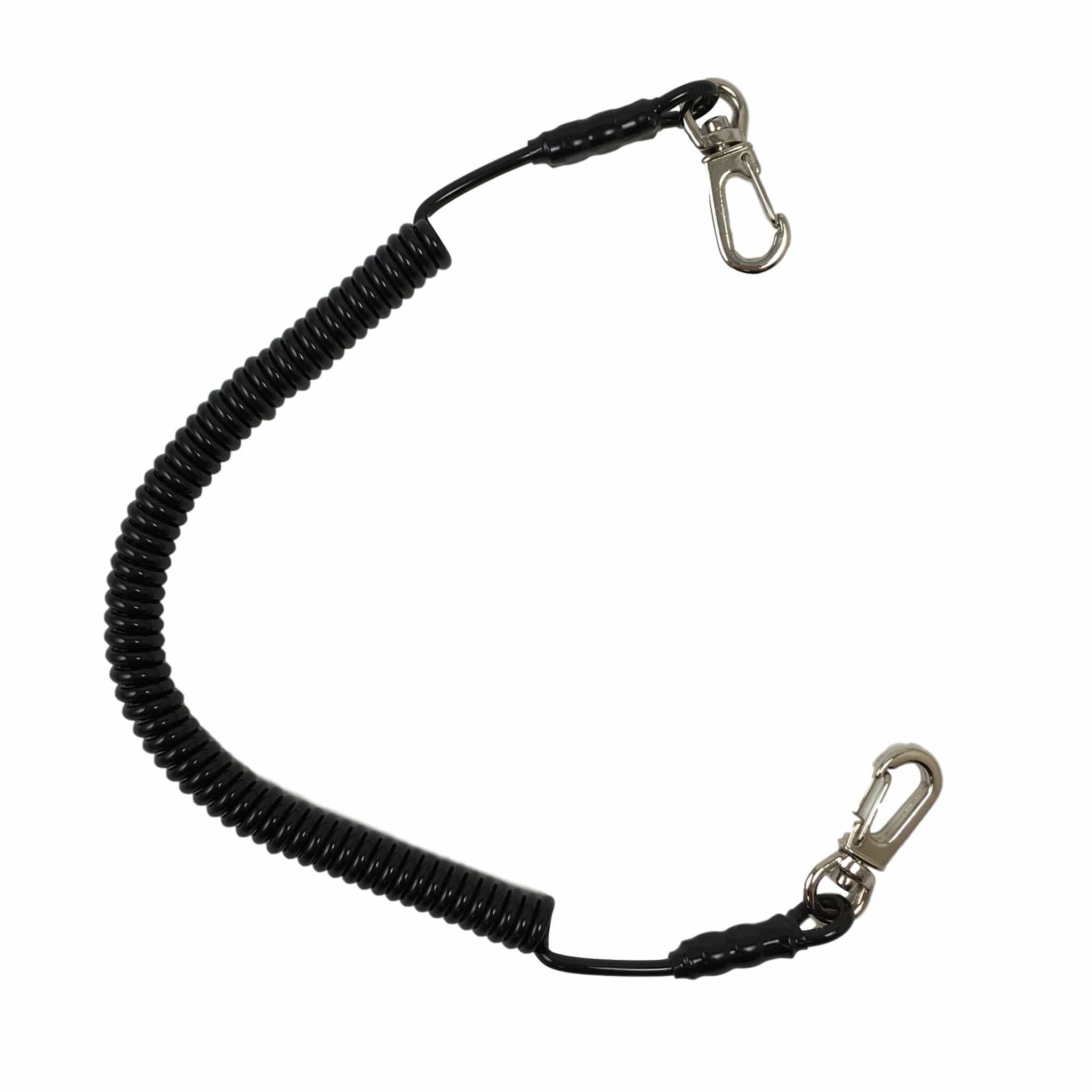  Fishing Rod Safety Line Lanyard 200lb Tested Stainless  Carabiner and 6 Foot Tether for Rod and Reel Latex Covered and Anti Tangle  or Snag : Sports & Outdoors